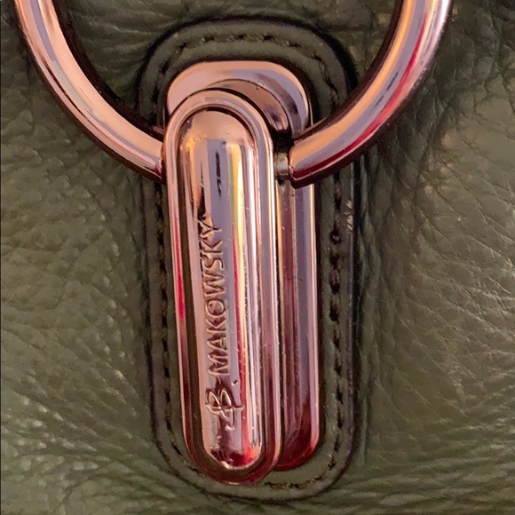 B Makowsky Leather handbag - Picture 3 of 7